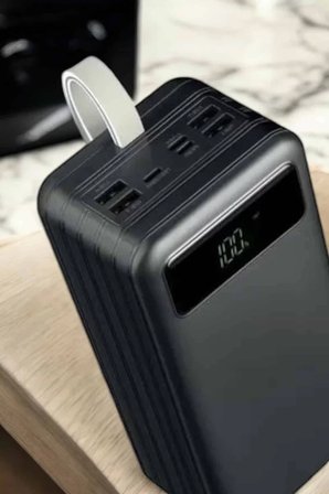 Powerbank 60.000 MAH 4 Portlu Uzun Şarj Süreli Dijital Göstergeli