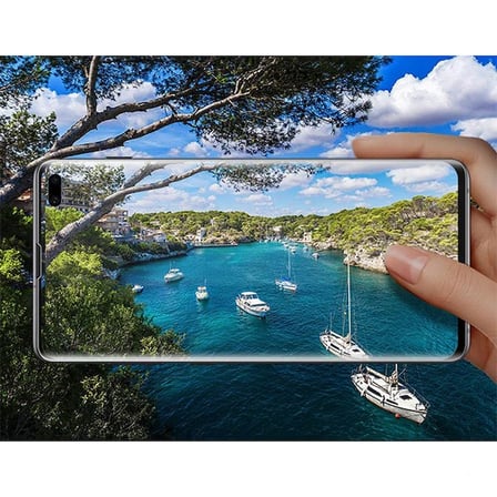 Gor Sm Galaxy S10 3d Kavisli Darbe Emici Full Ekran Koruyucu 2 Adet Set-(5775) — Renk: Şeffaf 2
