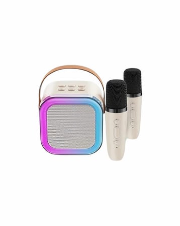 Bluetooth USB ve AUX Girişli Çok Fonksiyonlu Karaoke Hoparlör