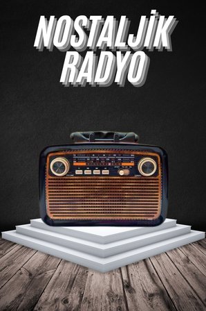 Eskitme Nostalji Tasarımlı Bluetoothlu Nostalji Radyo Ahşap Nostaljik Görünümlü