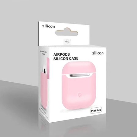 Ally Apple Uyumlu Airpods İçin Soft Silikon Tam Kaplayan Kılıf-(5775)