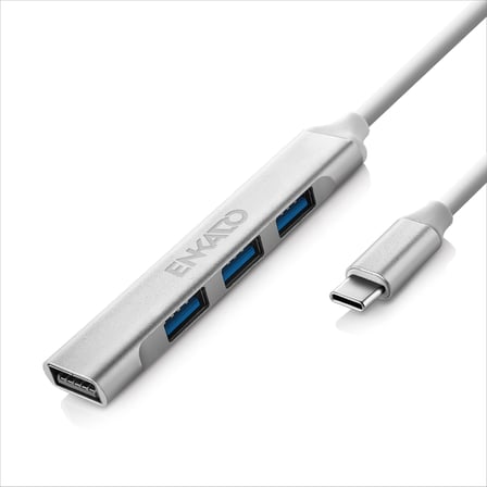 Usb Hub ENKADO EKD-TP50 Type-C to 3xUSB 2.0 1xUSB 3.0 Metal