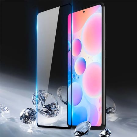 Dux Ducis Redmi Note 10 Pro -K40+Pro Tempered Cam Ekran Koruyucu 9D Full Kaplama-(5775) — Renk: Siya