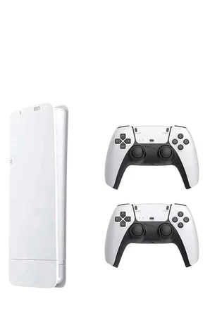 Game Box 3D Çift Oyun Kollu 4K HD Ekran 20000'den Fazla Oyun Seçeneği 2.4G Kablosuz