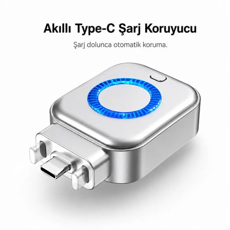 ALLY HyperCharge 140W AI Akıllı Şarj Kesici Adaptör - Şarj Dolunca Otomatik Kapanan Batarya Koruyucu-(5775)
