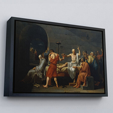 Beyaz Çerçeveli Son Akşam Yemeği Leonardo Da Vinci Kanvas Tablo