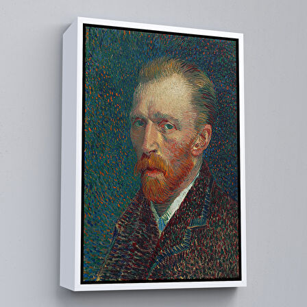 Altın Çerçeveli Vincent Van Gogh'un Portresi 1887 Kanvas Tablo