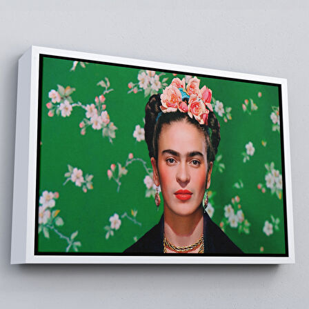 Kahverengi Çerçeveli Ünlü Ressam Kanvas Tablo