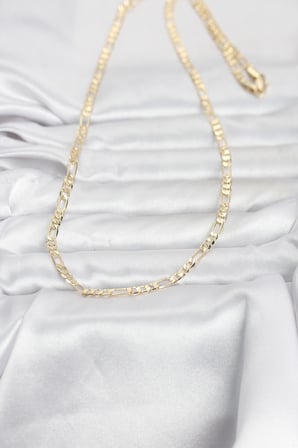 CM 14K Gold Renk Kuşgözü Zincir Model 60 cm Kadın Kolye 5886