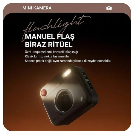 Ally PixMini Retro Video Dijital Kamera Ağ Kamerası DVR 1080P HD-(5775)