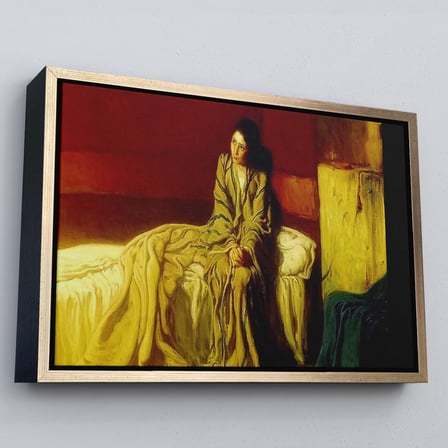 Kahverengi Çerçeveli Müjde Henry Ossawa Tanner Kanvas Tablo, Klasik Sanat