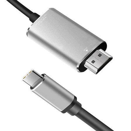 Ally Type-C to HDMİ 4K 60Hz Çevirici Görüntü Kablosu 1.8M - HDTV Projektör-(5775)
