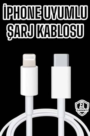 Iphone Tüm Modellerle Uyumlu Hızlı Şarj Kablosu İOS 30W