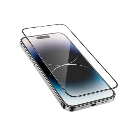 Hoco Guardian Shield Series İphone 15 5d Tempered Kırılmaz Cam Ekran Koruyucu 10 Adet Set- 5775 R