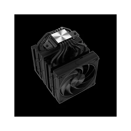 SAMA A60B Black 2x120mm MONO Fan Kule Tipi Hava Soğutma 6 adet Gelişmiş Siyah Kaplamalı Bakır Isı Borusu CPU Fan (AMD ve INTEL Tüm işlemciler ile uyumlu)(1923)
