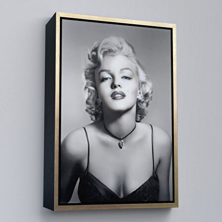 Siyah Çerçeveli Marilyn Monroe Tablosu