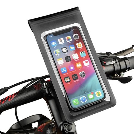 ALLY F1-C Su Geçirmez Bisiklet Gidon Telefon Tutucu-(5775)