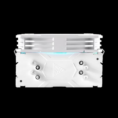GAMDIAS BOREAS E1-410 WH White Edition 120mm CPU Kule Tipi Hava Soğutma Doğrudan Temas Teknolojisine Sahip 4 adet Gelişmiş Bakır Isı Borusu (AMD AM4-AM5 ve INTEL Tüm işlemciler ile uyumlu)(1923)