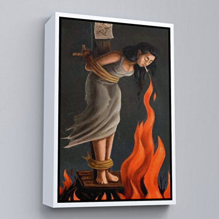 Beyaz Çerçeveli Soğukanlılığını Koru Başlıklı Motivasyon Tablosu