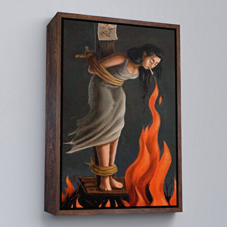 Beyaz Çerçeveli Soğukanlılığını Koru Başlıklı Motivasyon Tablosu