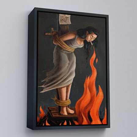 Beyaz Çerçeveli Soğukanlılığını Koru Başlıklı Motivasyon Tablosu