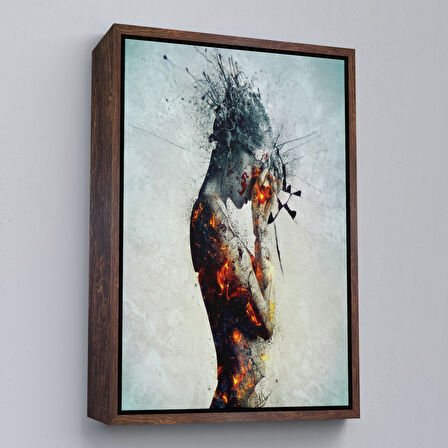 Kahverengi Çerçeveli Mario Nevado'nun Muzakere Tablosu