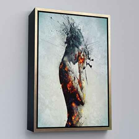 Kahverengi Çerçeveli Mario Nevado'nun Muzakere Tablosu