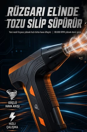 ALLY TurboBlast Pro Turbo Fan Hava Üfleyici 80000RPM-(5775)