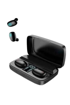 Kablosuz Bluetooth Kulaklık Android ve İOS Uyumlu Led Göstergeli Powerbankli