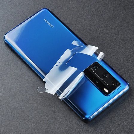 Huawei P30 Pro Hidrojel Hayalet Arka Tam Kaplama Film-(5775)