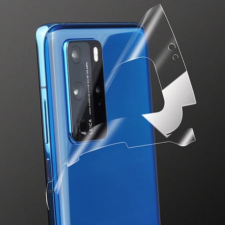 Huawei P30 Pro Hidrojel Hayalet Arka Tam Kaplama Film-(5775) — Renk: Şeffaf 2