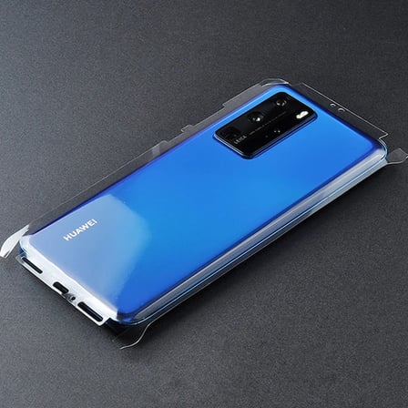 Huawei P30 Pro Hidrojel Hayalet Arka Tam Kaplama Film-(5775) — Renk: Şeffaf 2