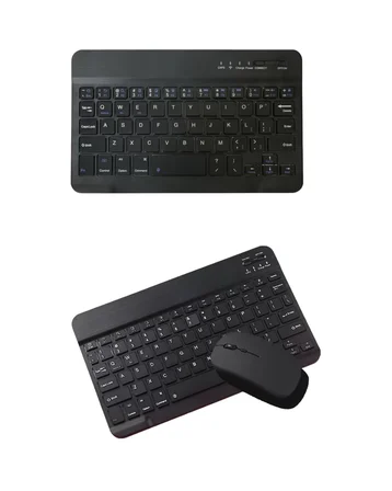 Bluetooth Klavye Mouse Seti Taşınabilir Wireless Bilgisayar Aksesuarı