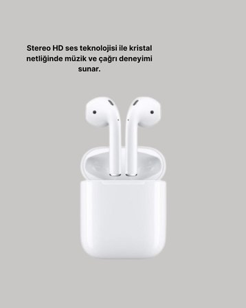 Dokunmatik Kontrollü 2. Nesil Bluetooth 5.0 Uzun Pil Ömürlü Kulaklık