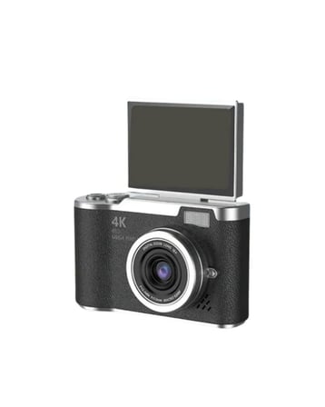 4K Video Çekim Özellikli Dijital Kamera 48 MP 8X Zoom ve 180 Derece Döner Ekranlı