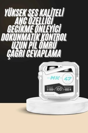 Oyuncu Kulaklığı Yeni Mekanik Kablosuz Kulaklık İos Android Uyumlu Yeni Nesil