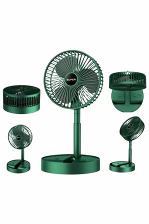 Katlanabilir Usb Şarjlı Masaüstü Soğutucu Mini Fan Telefon Tutucu