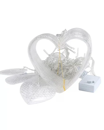 LED Kalp Neon Lamba Dekoratif Romantik Gece ve Ortam Işığı