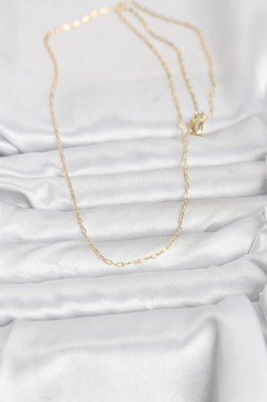 CM 14K Gold Renk 60 cm Zincirli Kadın Kolye 5886