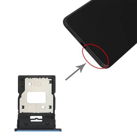 Xiaomi Mi 11 Lite Sim Hafıza Kart Kapağı Tutucu-(5775)