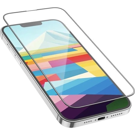 HOCO iPhone 15 Plus Full HD Tempered Kırılmaz Cam Ekran Koruyucu 25 Adet Set-(5775) — Renk: Şeffaf 2