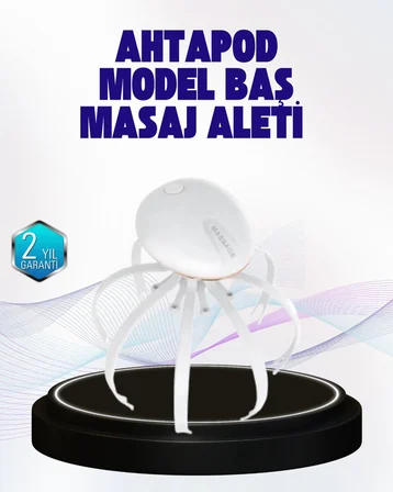 Taşınabilir Elektrikli Kafa Masaj Cihazı Sessiz Motor ve Ergonomik Tasarım