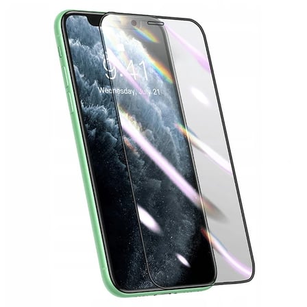 Baseus 0.25MM İPhone 11 Pro- XS-X 3D Curved Full Kaplama Kırılmaz Cam Ekran Koruyucu-(5775) — Renk: 
