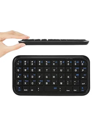 Mini Bluetooth Klavye Kablosuz Taşınabilir Cep Boyutu Klavye