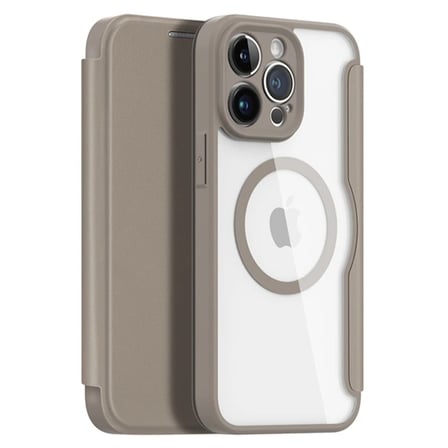 Dux Ducis iPhone 14 Pro 6.1 Kılıf Skin X Pro Series MagSafe Kapaklı Kılıf Folio Case-(5775)