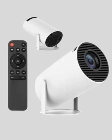 Kablosuz Mini Projeksiyon Cihazı Oyun ve Film İçin Taşınabilir Ev Sineması Yeni Nesil