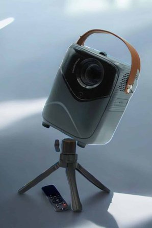 Taşınabilir Android Projeksiyon Wifi Destekli 4K Multimedia Tabanlı Ev Ve Ofis Tipi