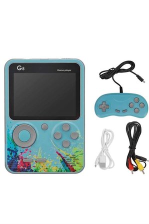 3 İnç Ekran 500 Oyunlu Game Box Mini Taşınabilir Oyun Konsolu