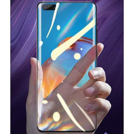 Huawei P40 0.15mm Full Kaplayan Ekran Koruyucu 2 Adet Set- 5775 Renk: Siyah 