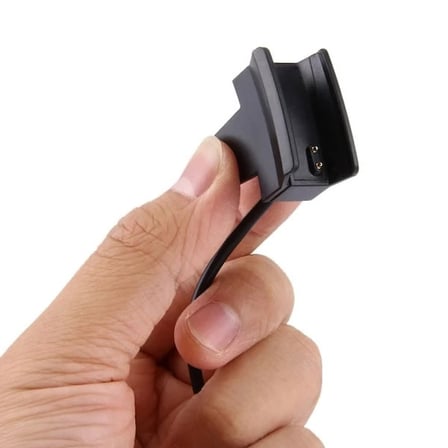 Fitbit Alta Şarj Kablosu Cihaz Kiti Reset Tuş (1metre)-(5775) — Renk: Siyah